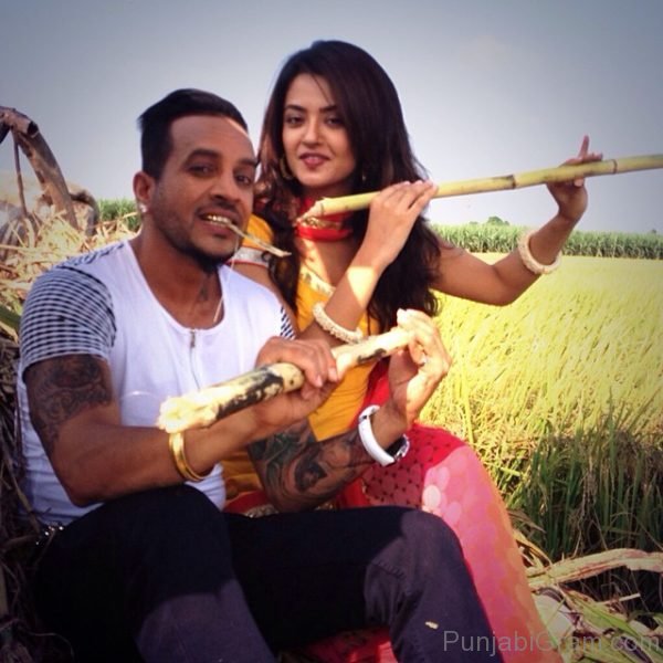 Surveen Chawla With Jazzy B-103