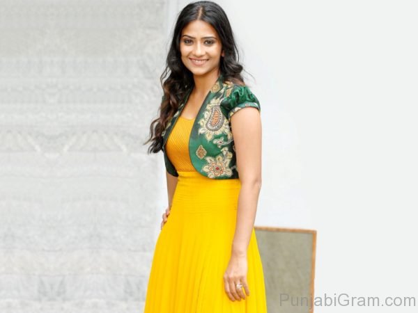 Aditi Sharma In Yellow Dress