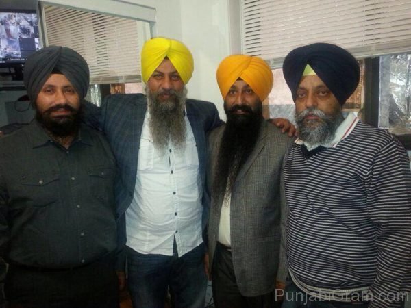 Amritpal Singh Billa In Yellow Turban Photo
