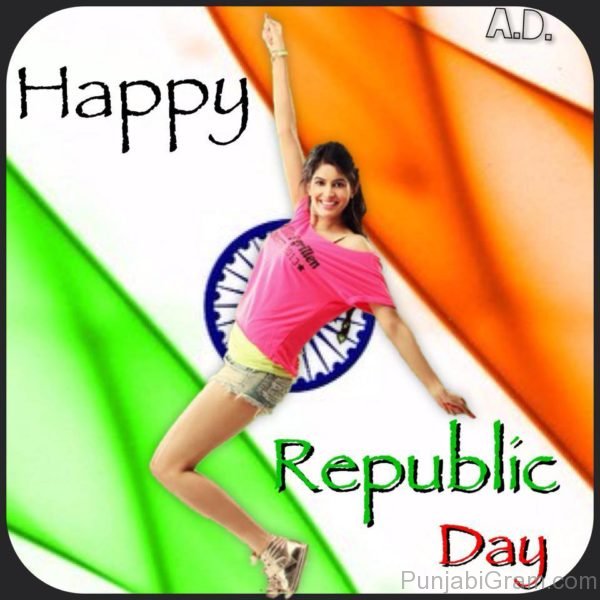 Anisha Pooja Happy Republic day