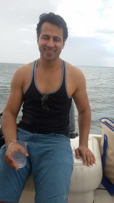 Aryan Vaid On Boat