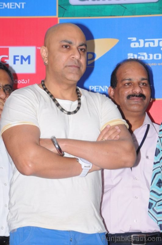 Baba Sehgal In White T Shirt