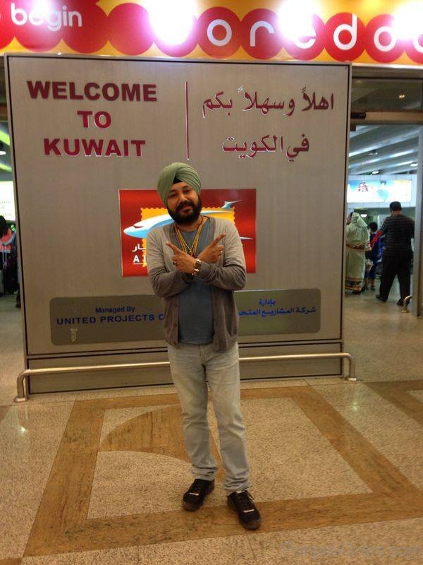 Daler Mehndi At Kuwait