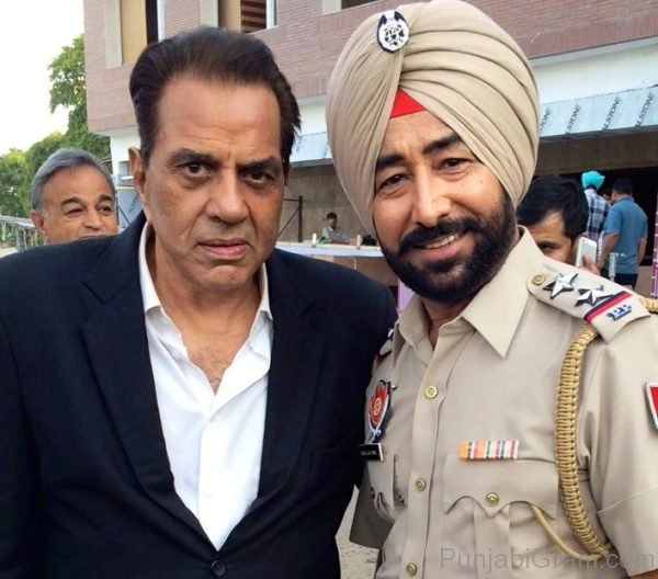 Darshan Aulakh With Dharmendra
