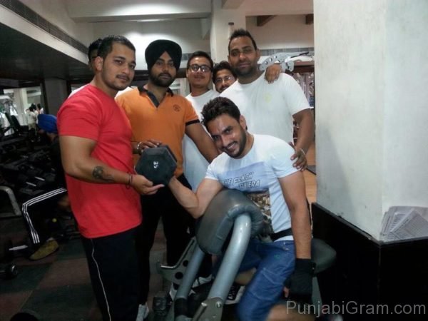 Deep Dhillon In Gym