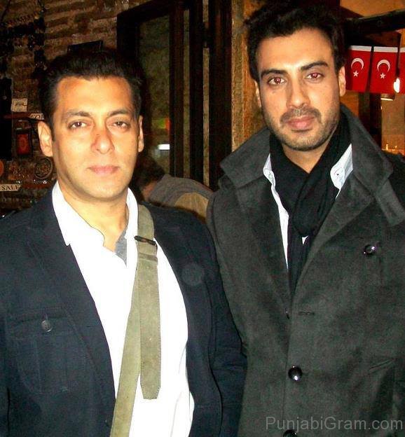 Gavie Chahal With Salman Khan