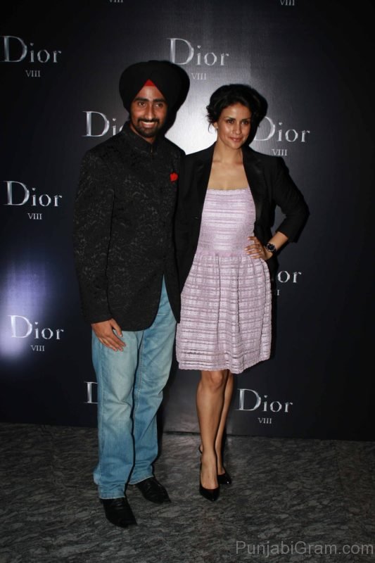 Gul Panag On Right Side