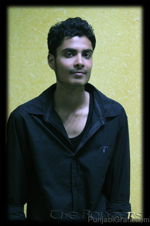 Gurnazar Chattha In Black Shirt